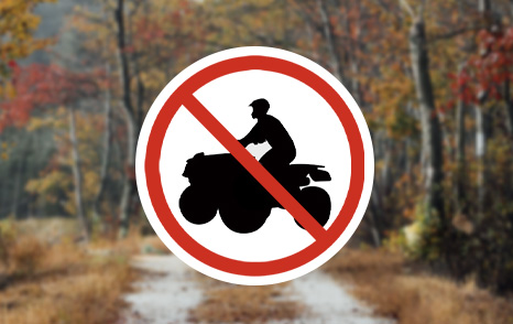 No ATVs in State Parks